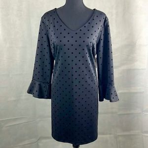 Old Navy Black Polkadot Dress